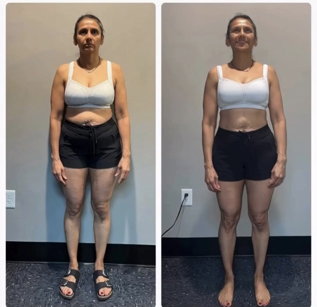 Fit 2 Live client transformation — before and after